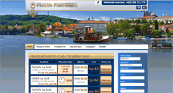 Desktop Screenshot of praha-parnikem.cz